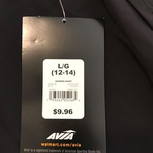 Black walking shorts